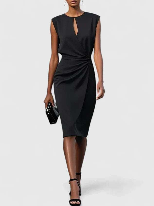 Gwenith sleek tailored midi dress – image 8