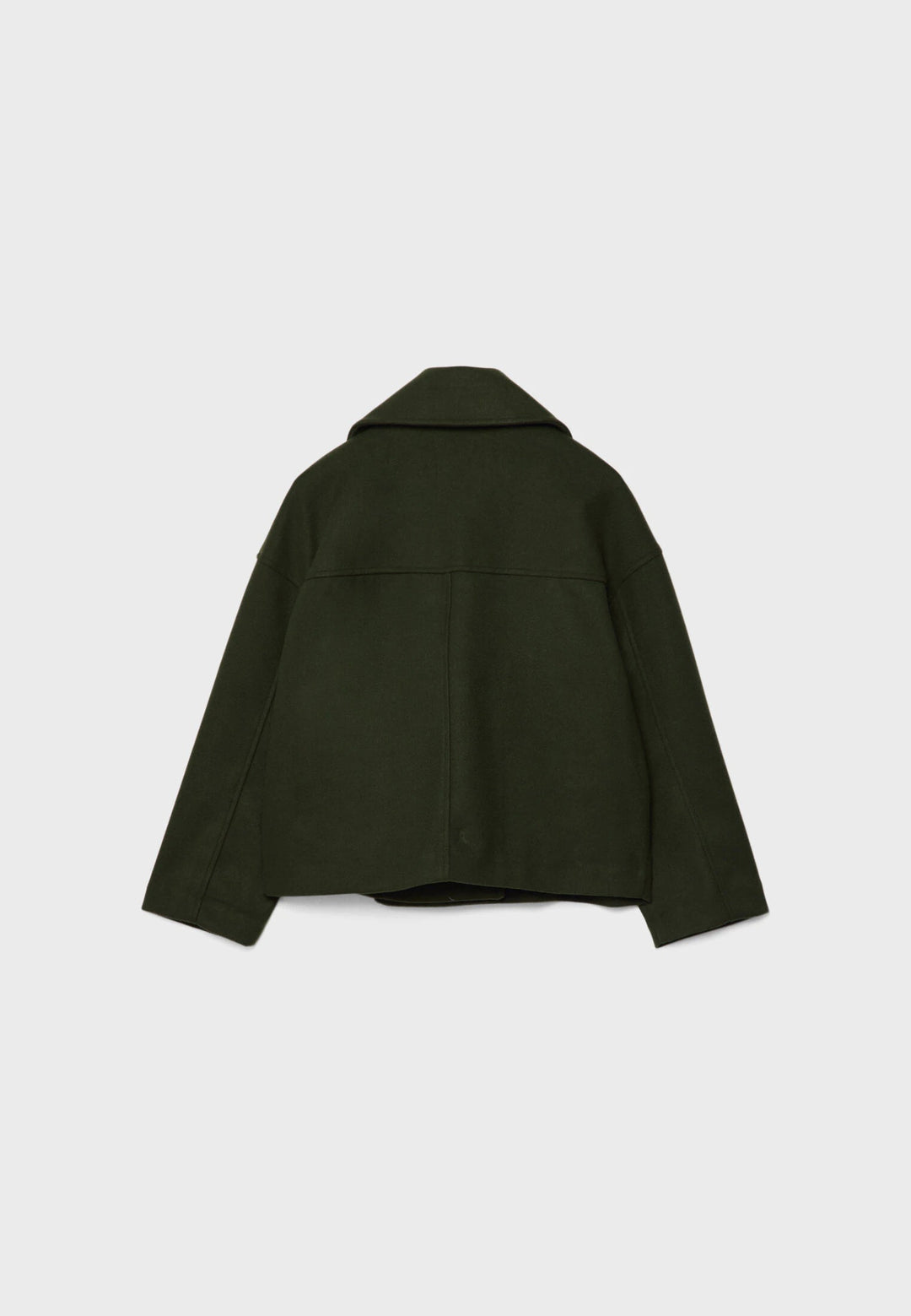 Romilly cropped double breasted pea coat – image 11
