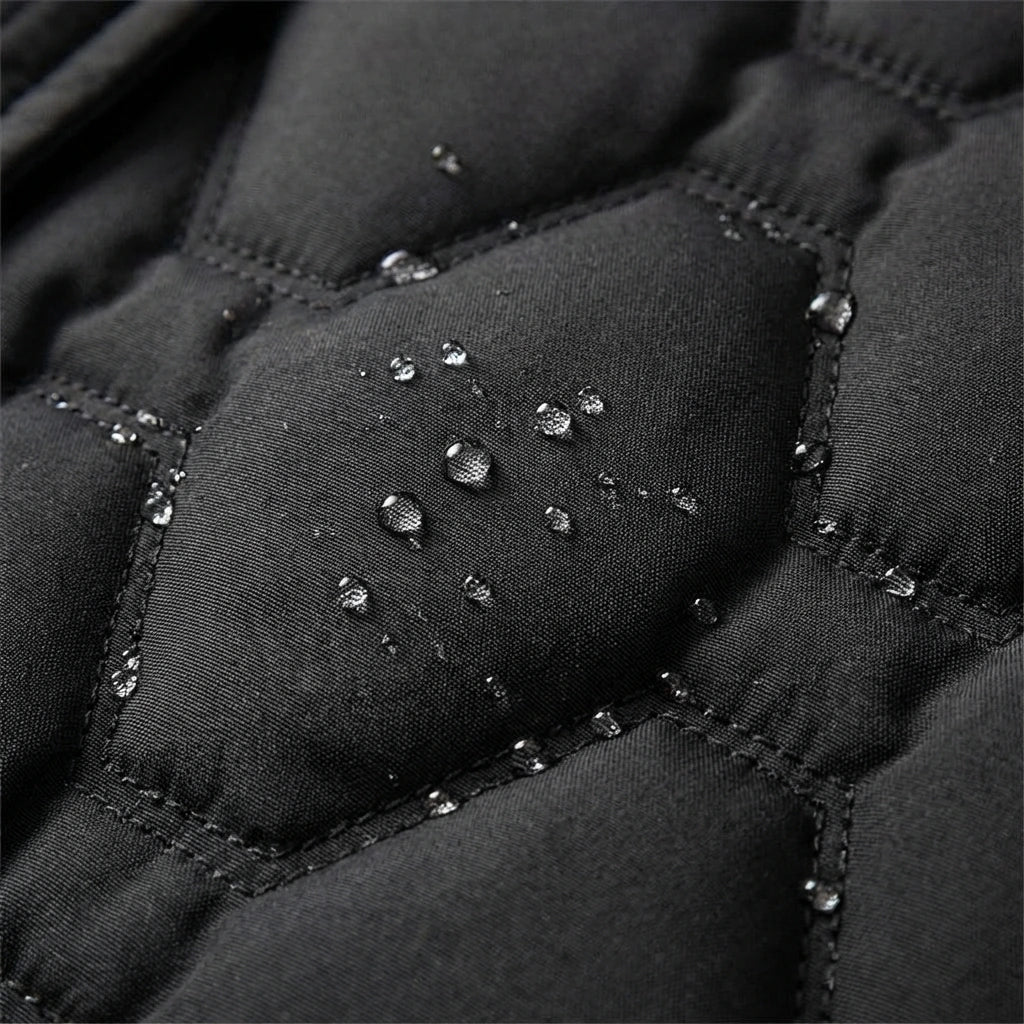 Philomena below the knee quilted winter coat – image 8