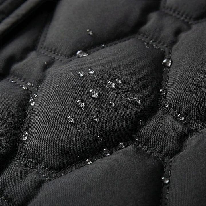 Philomena below the knee quilted winter coat – image 8