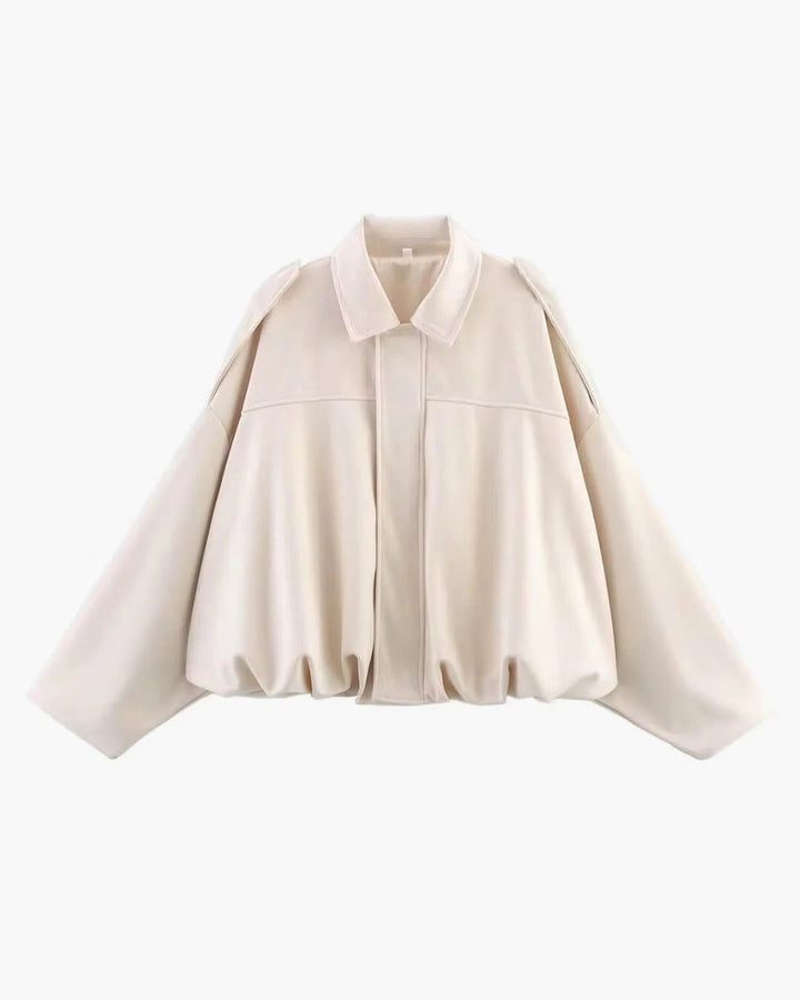 Ariadne faux suede collared bomber jacket – image 10