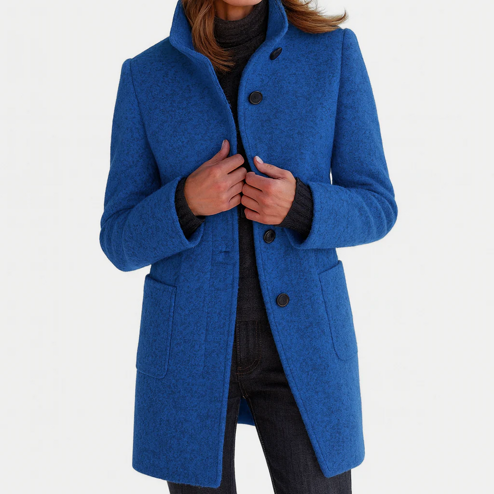 Wynne soft touch tailored longline coat – image 2
