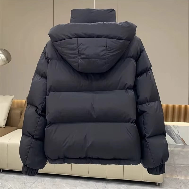 Nala high neck hooded quilted puffer coat – image 3