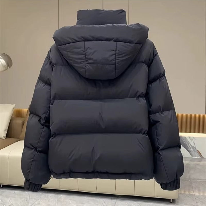 Nala high neck hooded quilted puffer coat – image 3