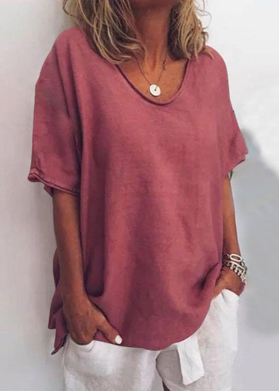 Blythe round neck relaxed blouse – image 2