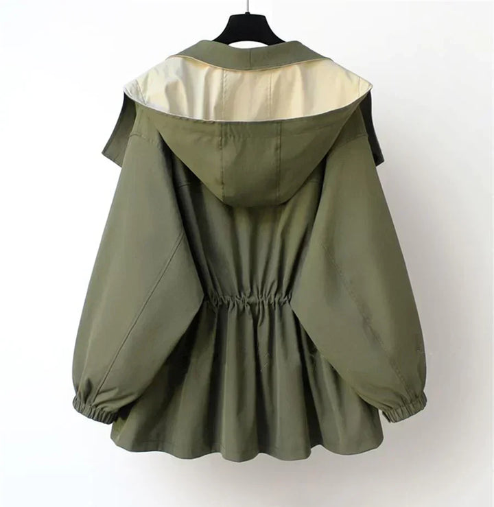 Lowenna oversized hooded trench coat – image 2