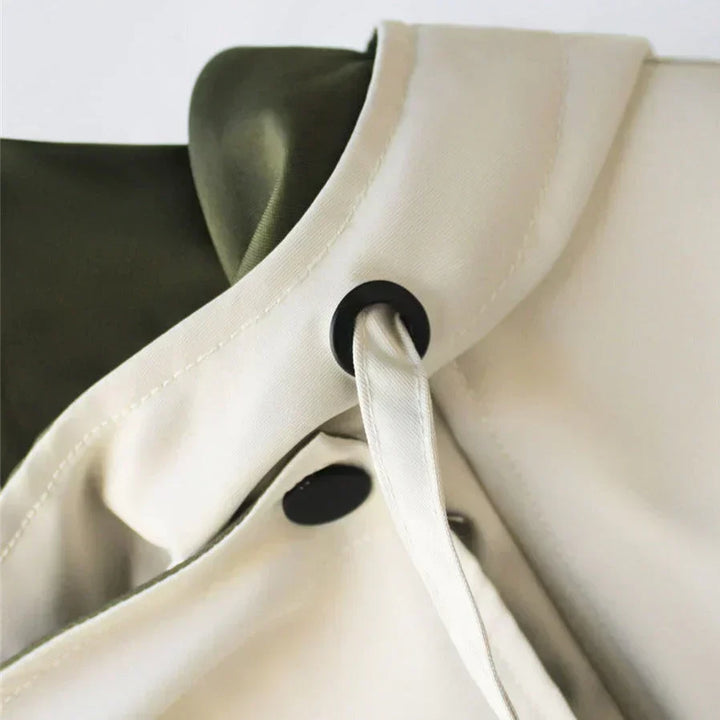 Lowenna oversized hooded trench coat – image 4