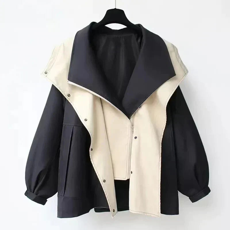 Lowenna oversized hooded trench coat – image 8