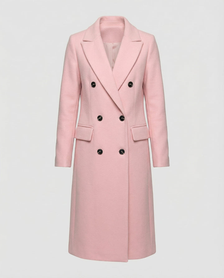 Kerensa double breasted hooded trench coat – image 3