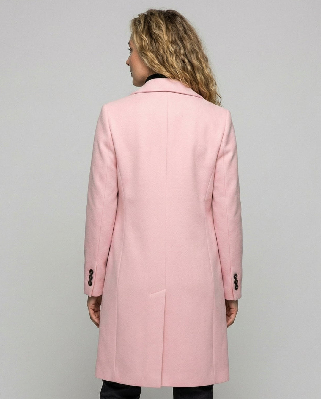 Kerensa double breasted hooded trench coat – image 4