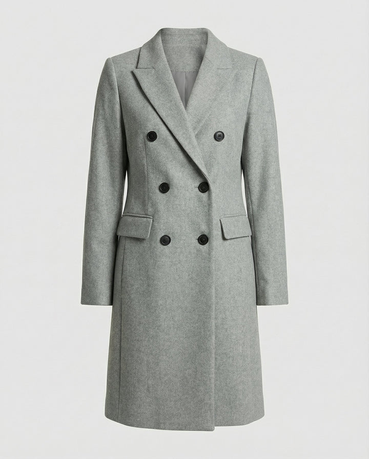 Kerensa double breasted hooded trench coat – image 6