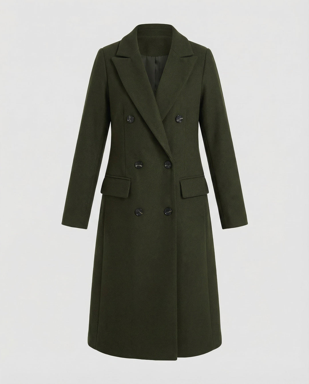 Kerensa double breasted hooded trench coat – image 8