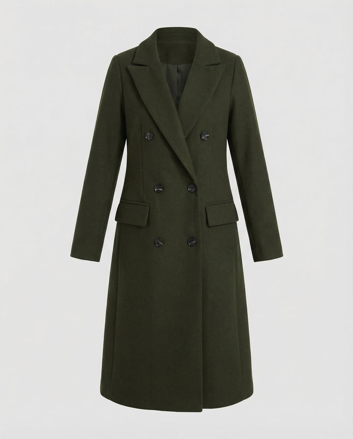 Kerensa double breasted hooded trench coat – image 8