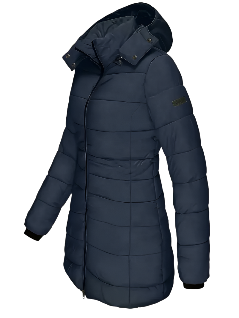 Kensa mid length hooded puffer coat – image 2
