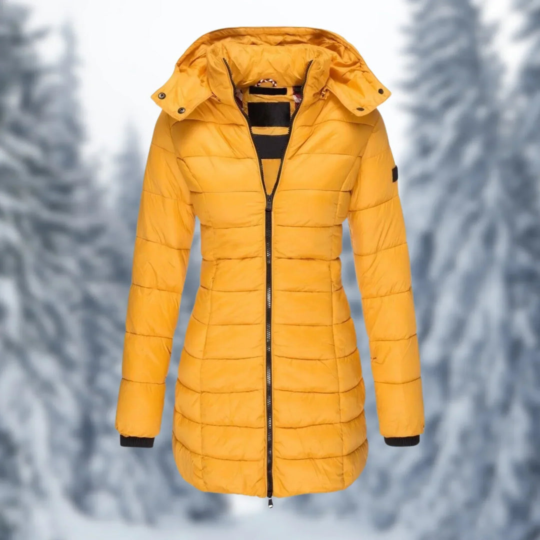 Kensa mid length hooded puffer coat – image 12