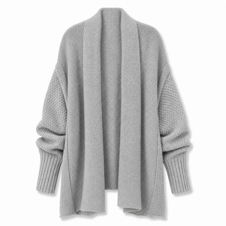 Noelle long draped cardigan sweater – image 4