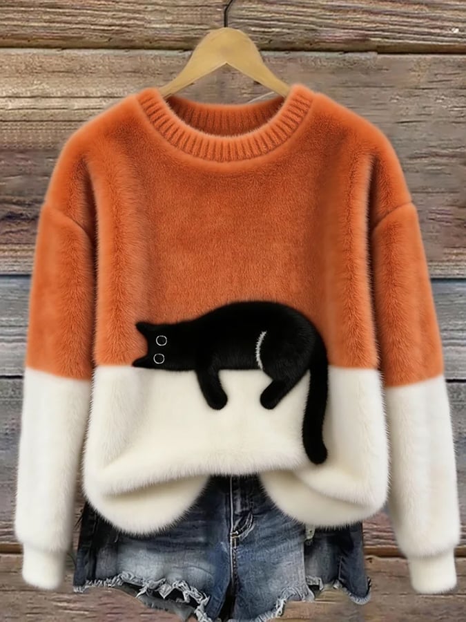 Nell oversized crew neck jumper