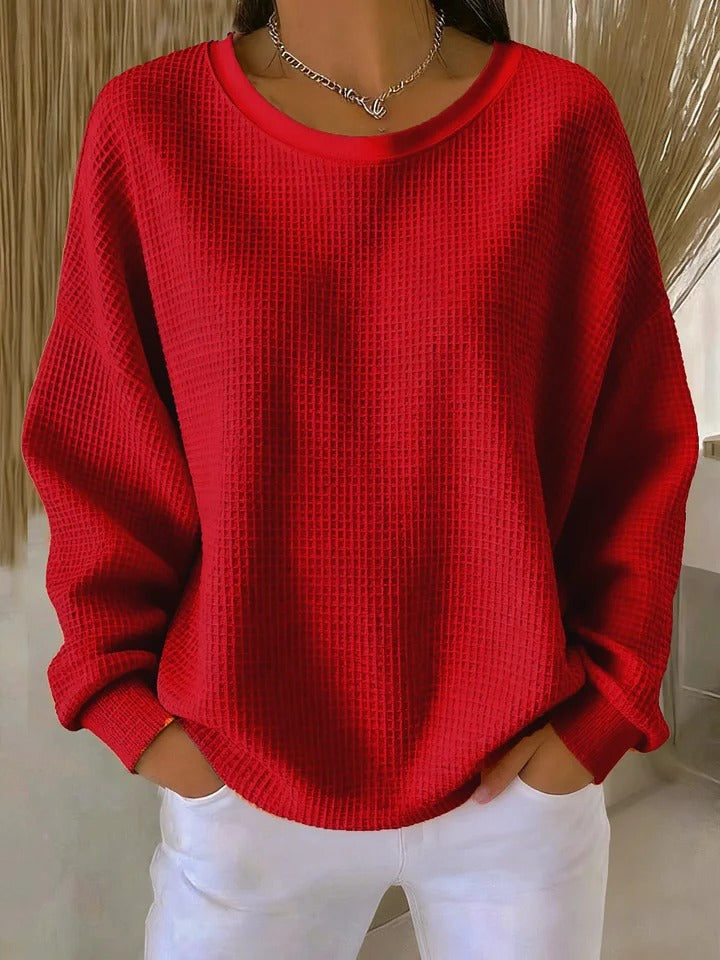 Ada ribbed crew neck jumper – image 2