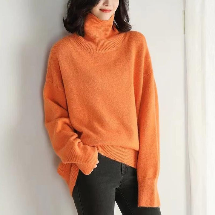 Clementine relaxed turtleneck jumper – image 3