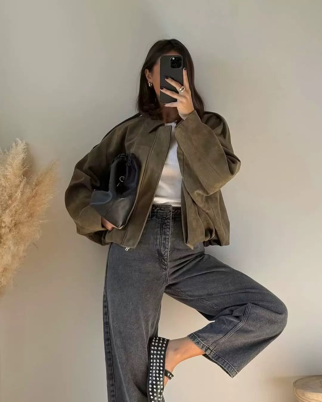 Marigold oversized tailored coat