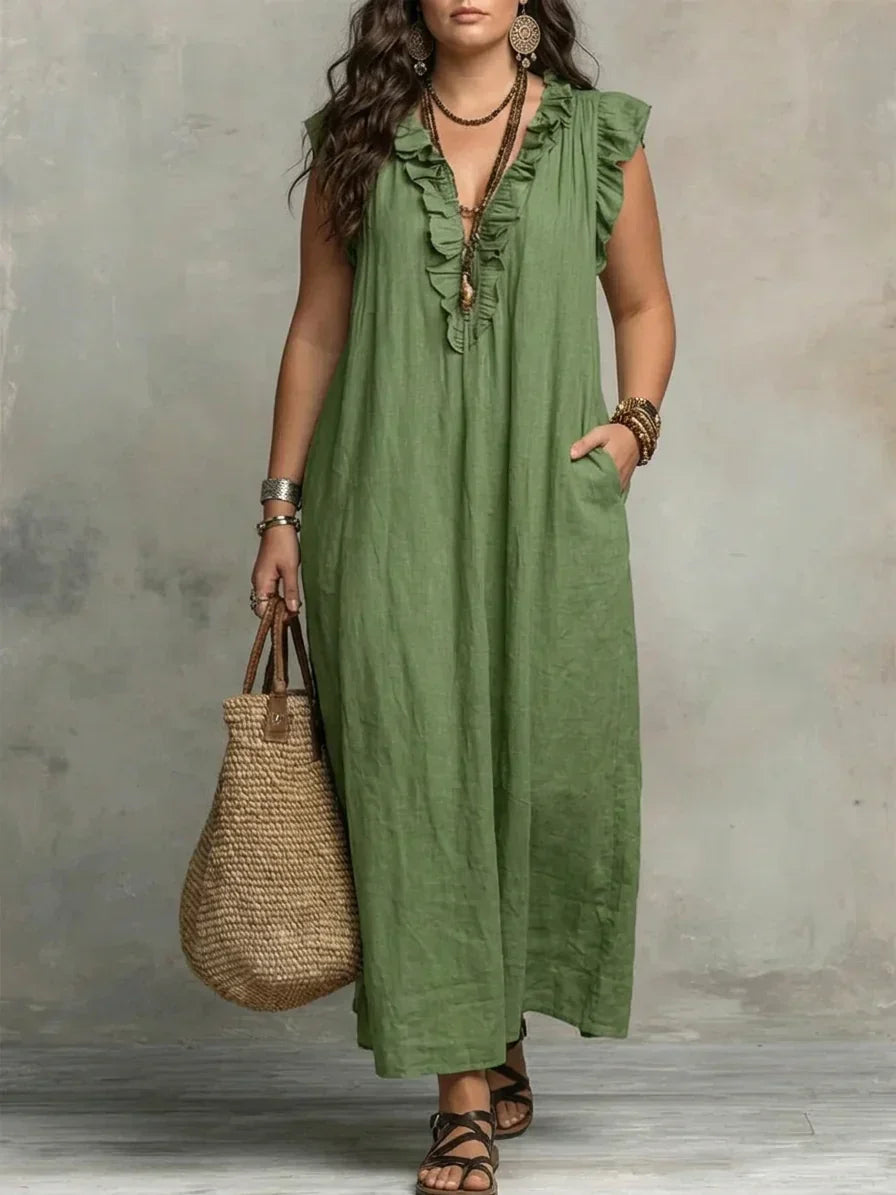 Juno bohemian maxi dress