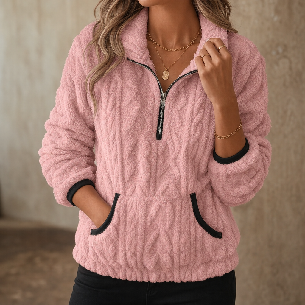 Dottie half zip fleece jumper – image 10