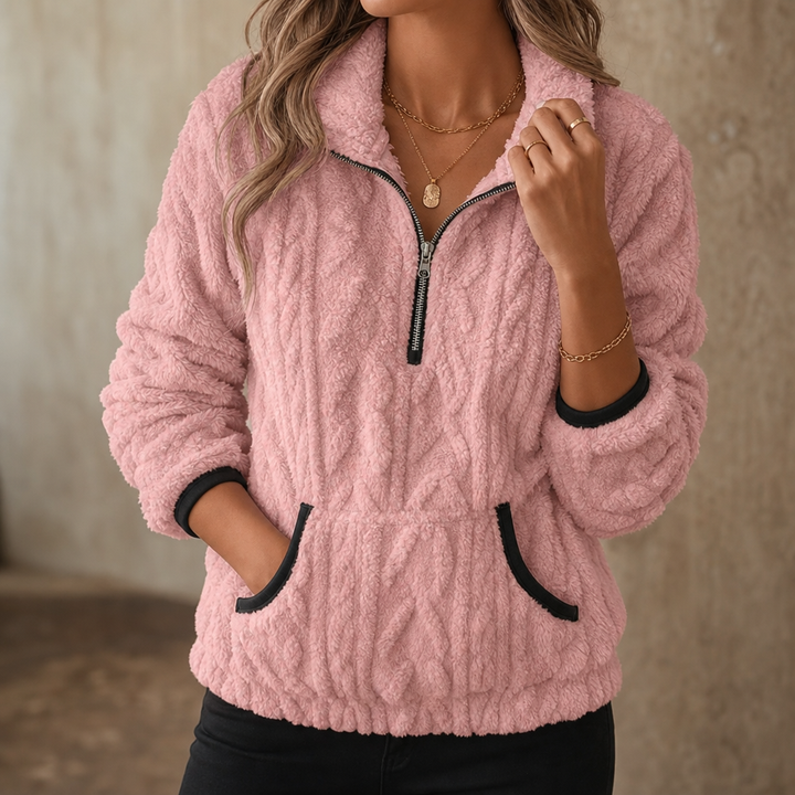 Dottie half zip fleece jumper – image 10