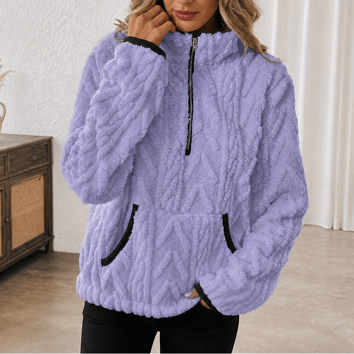 Dottie half zip fleece jumper – image 6