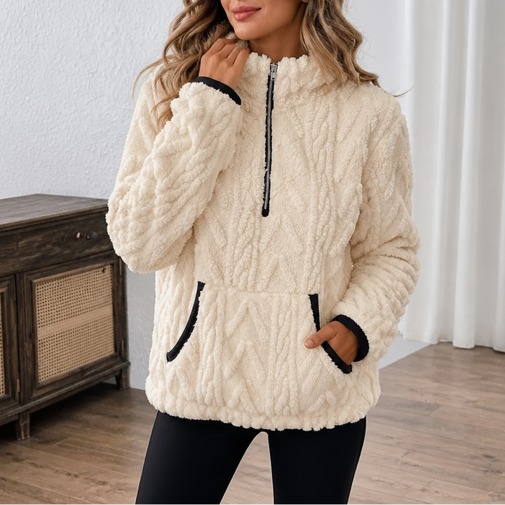Dottie half zip fleece jumper – image 9