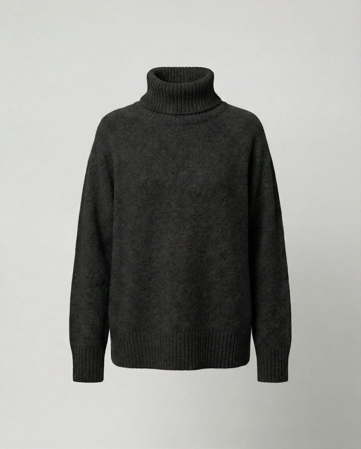 Cybele relaxed fit roll neck jumper – image 10