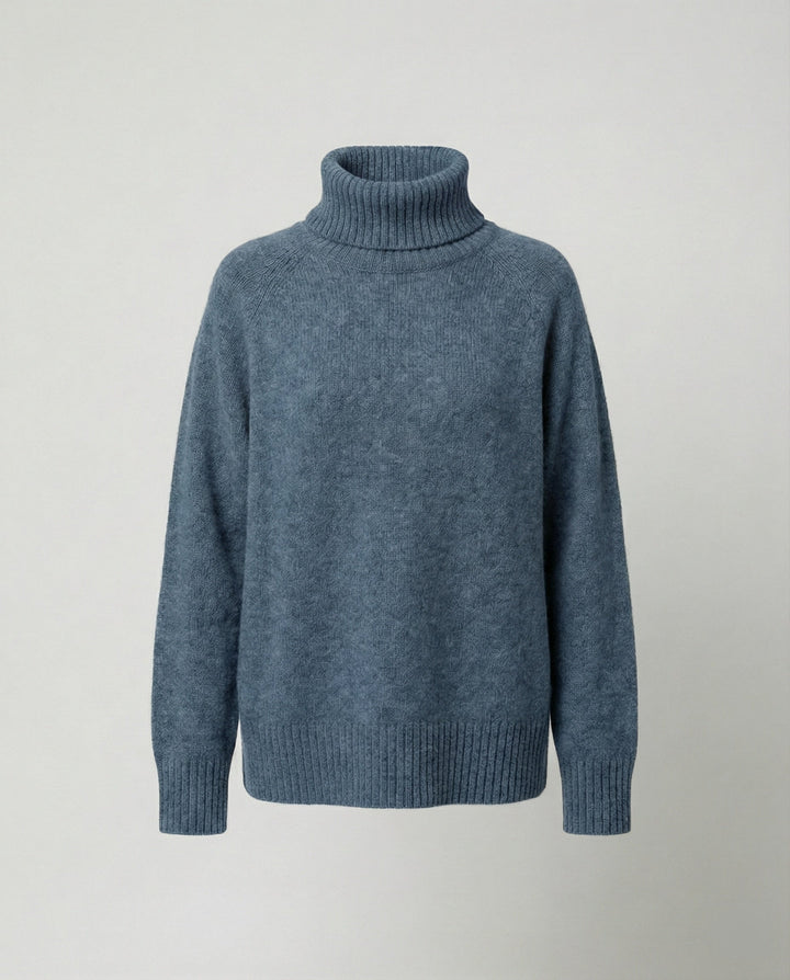 Cybele relaxed fit roll neck jumper – image 8