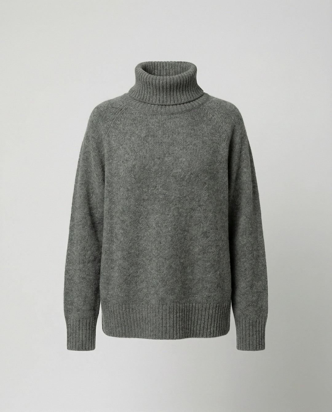 Cybele relaxed fit roll neck jumper – image 5