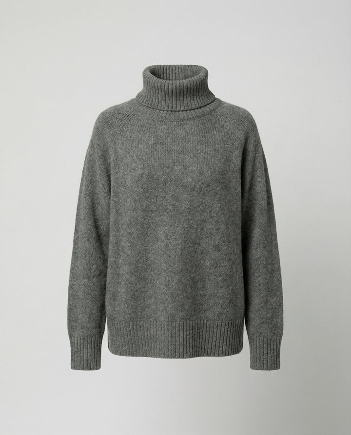 Cybele relaxed fit roll neck jumper – image 5