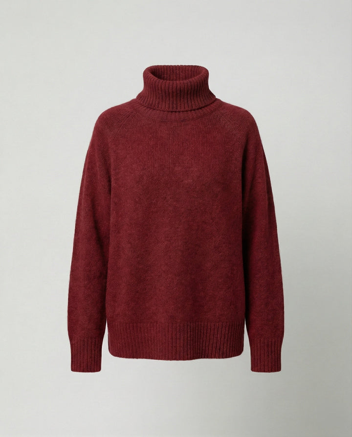 Cybele relaxed fit roll neck jumper – image 9