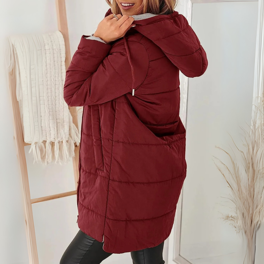 Roselyn relaxed hooded puffer jacket – image 3