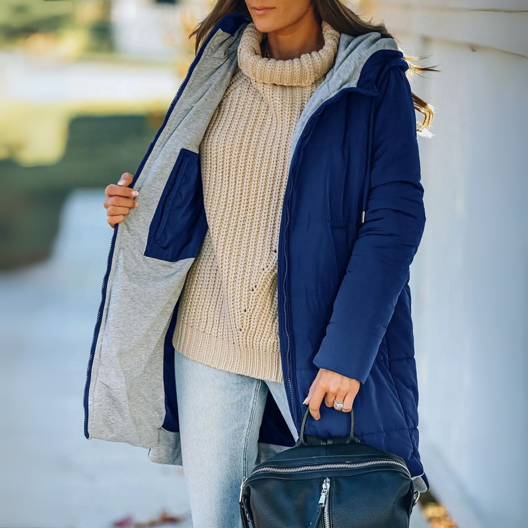 Roselyn relaxed hooded puffer jacket – image 4