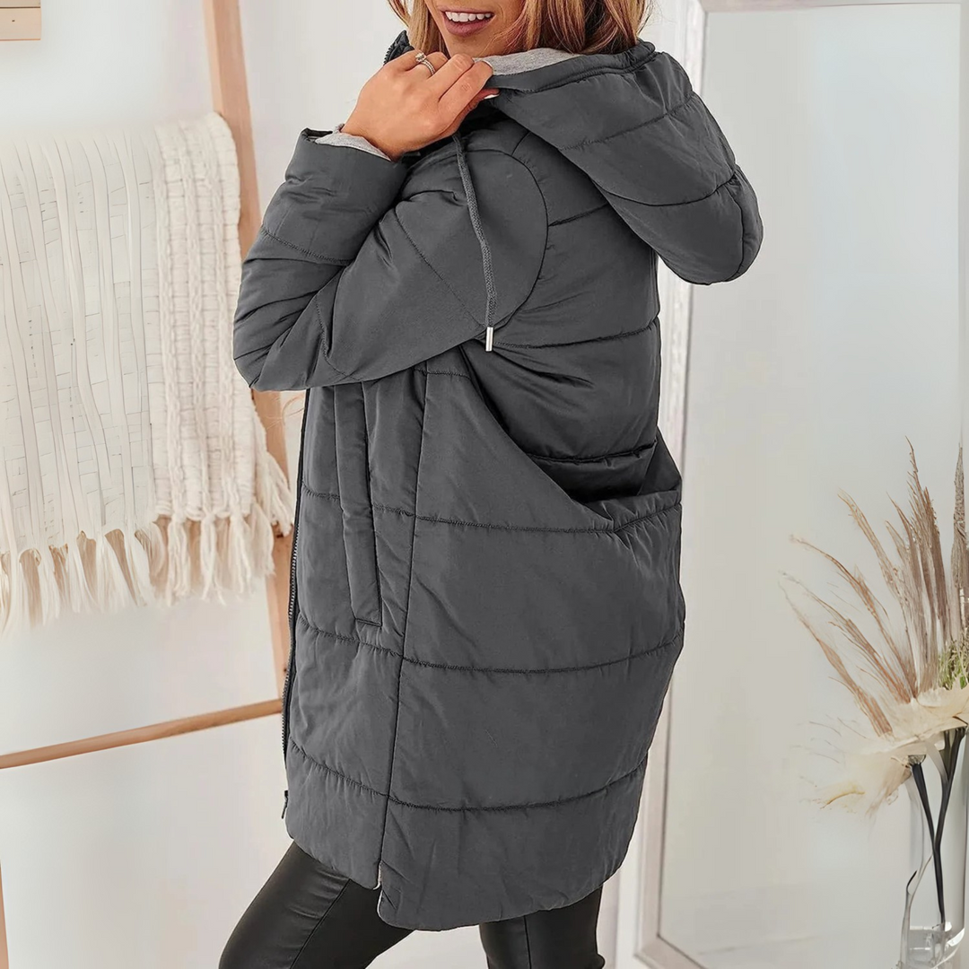 Roselyn relaxed hooded puffer jacket – image 5
