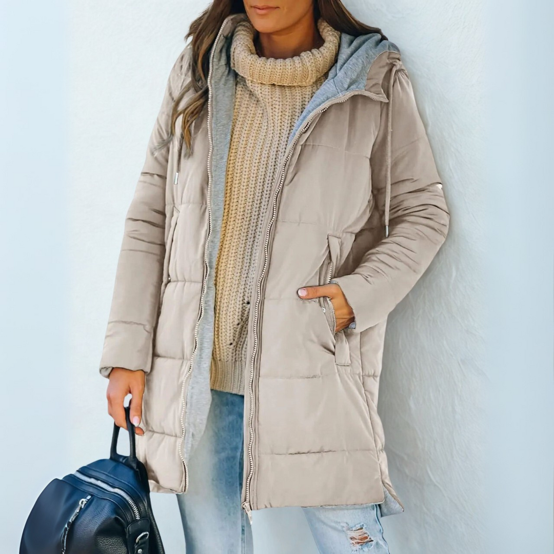 Roselyn relaxed hooded puffer jacket – image 6