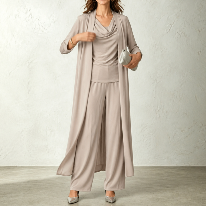 Josephine cardigan and wide leg trouser set – image 14