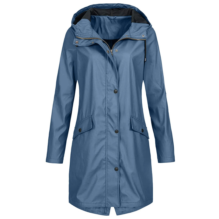 Darcey classic waterproof hooded rain jacket – image 3