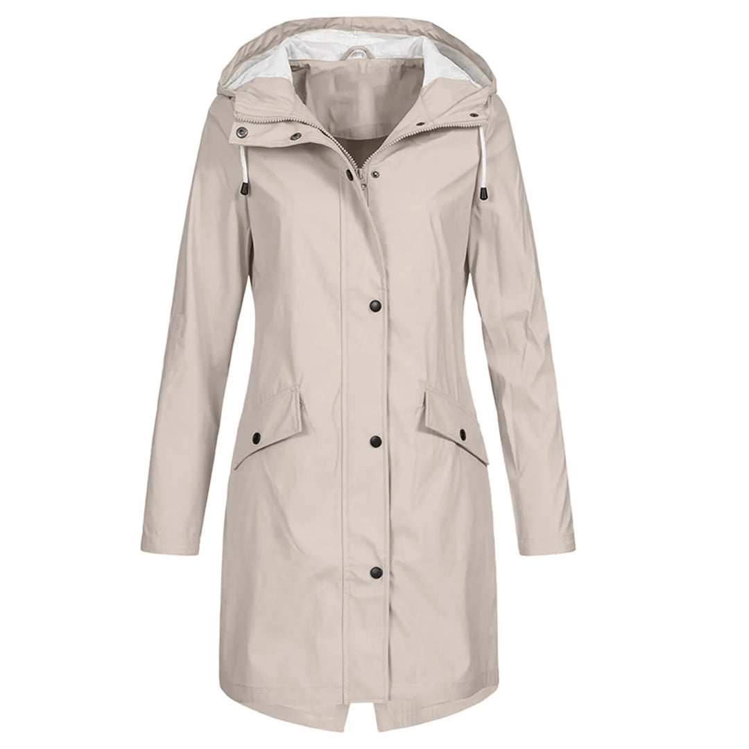 Darcey classic waterproof hooded rain jacket – image 6