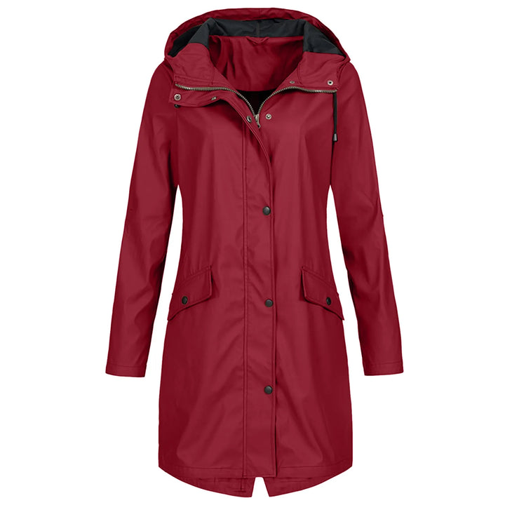 Darcey classic waterproof hooded rain jacket – image 7