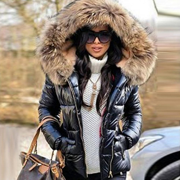 Ester faux fur hood padded winter coat – image 5