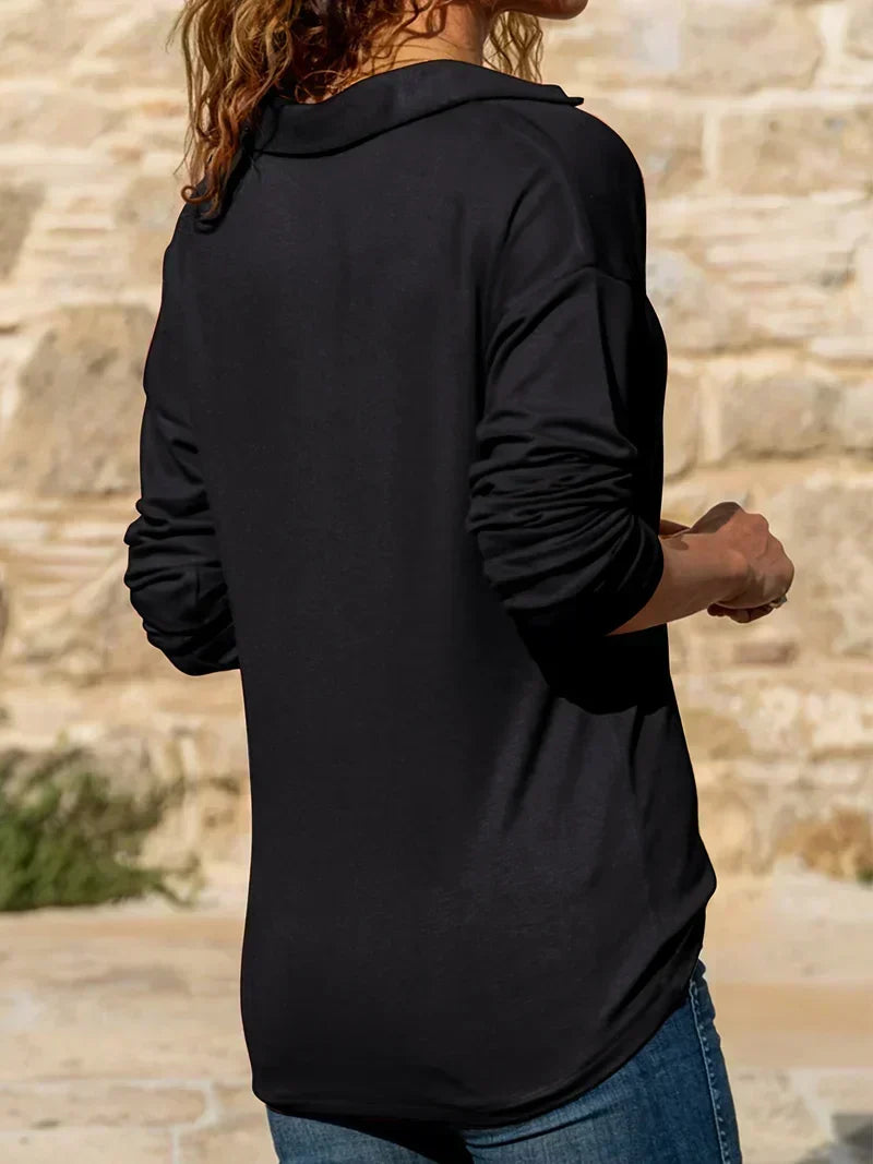 Gwendolyn collared half zip knit jumper – image 7