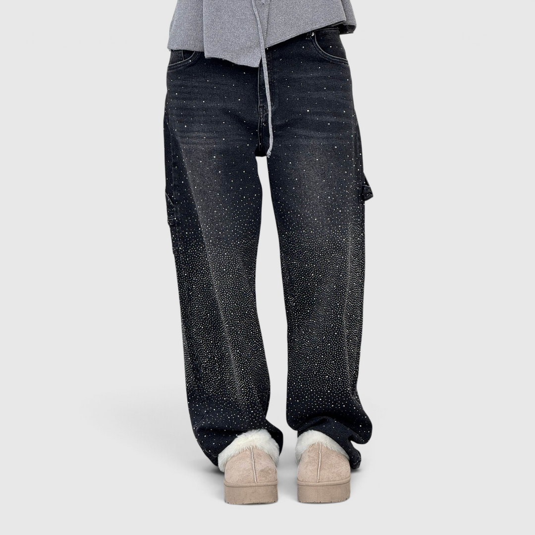Ianthe high waisted wide leg trousers – image 3