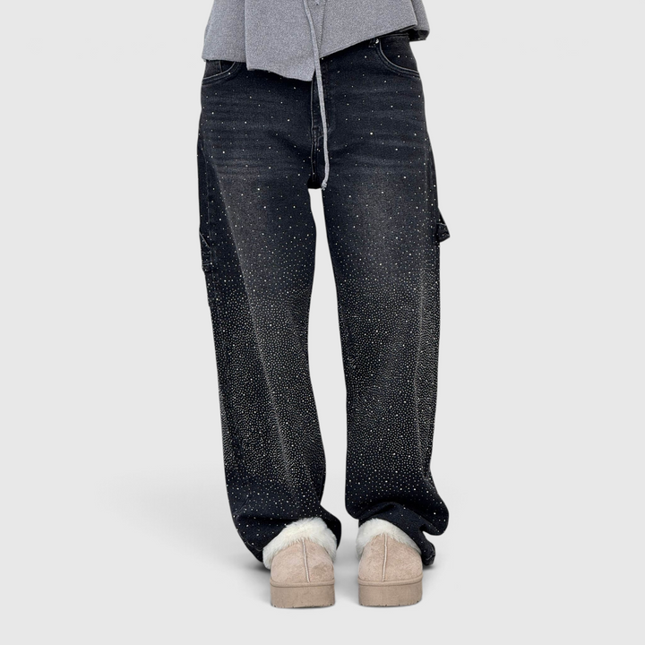 Ianthe high waisted wide leg trousers – image 3
