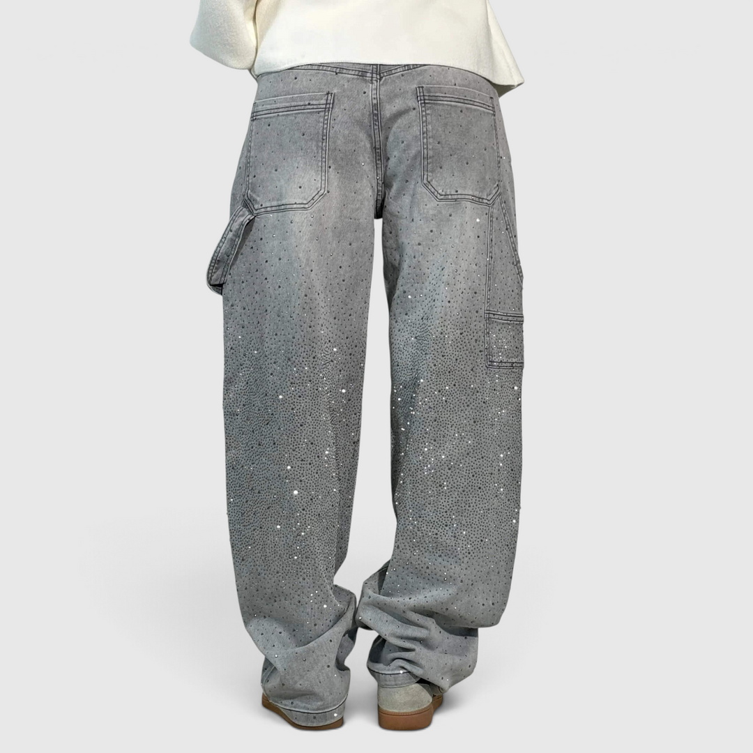 Ianthe high waisted wide leg trousers – image 4