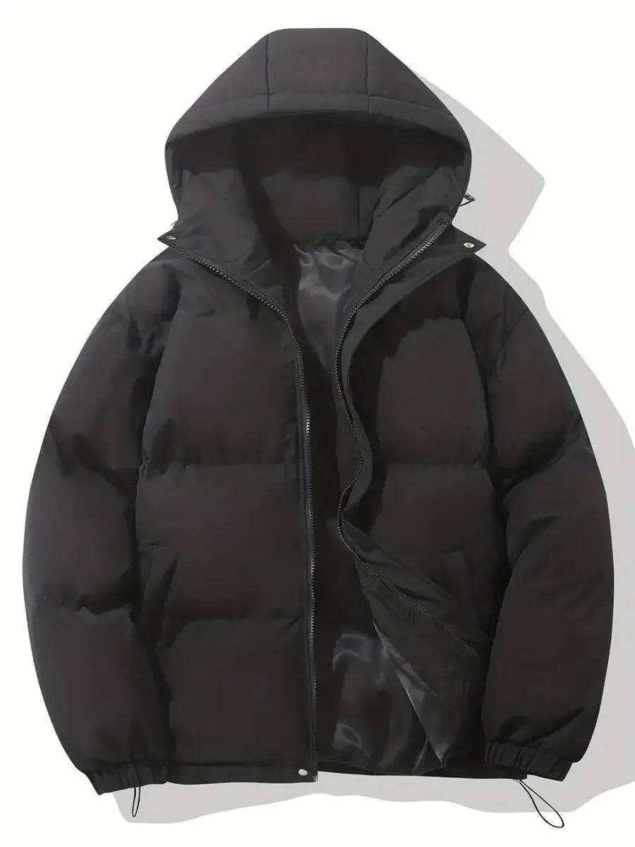 Lorna hooded zip up puffer jacket