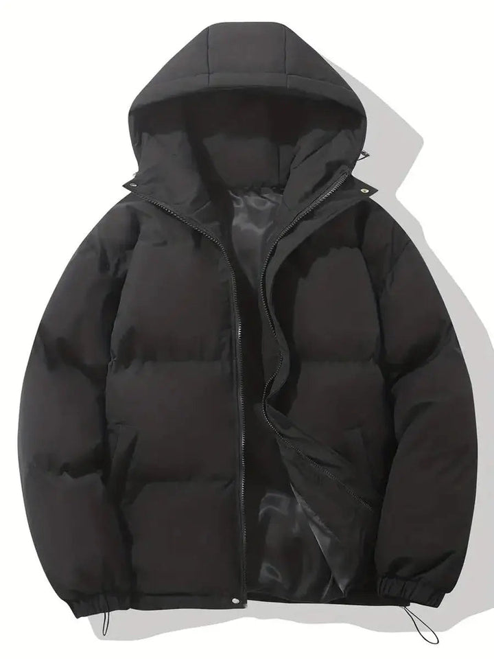 Lorna hooded zip up puffer jacket