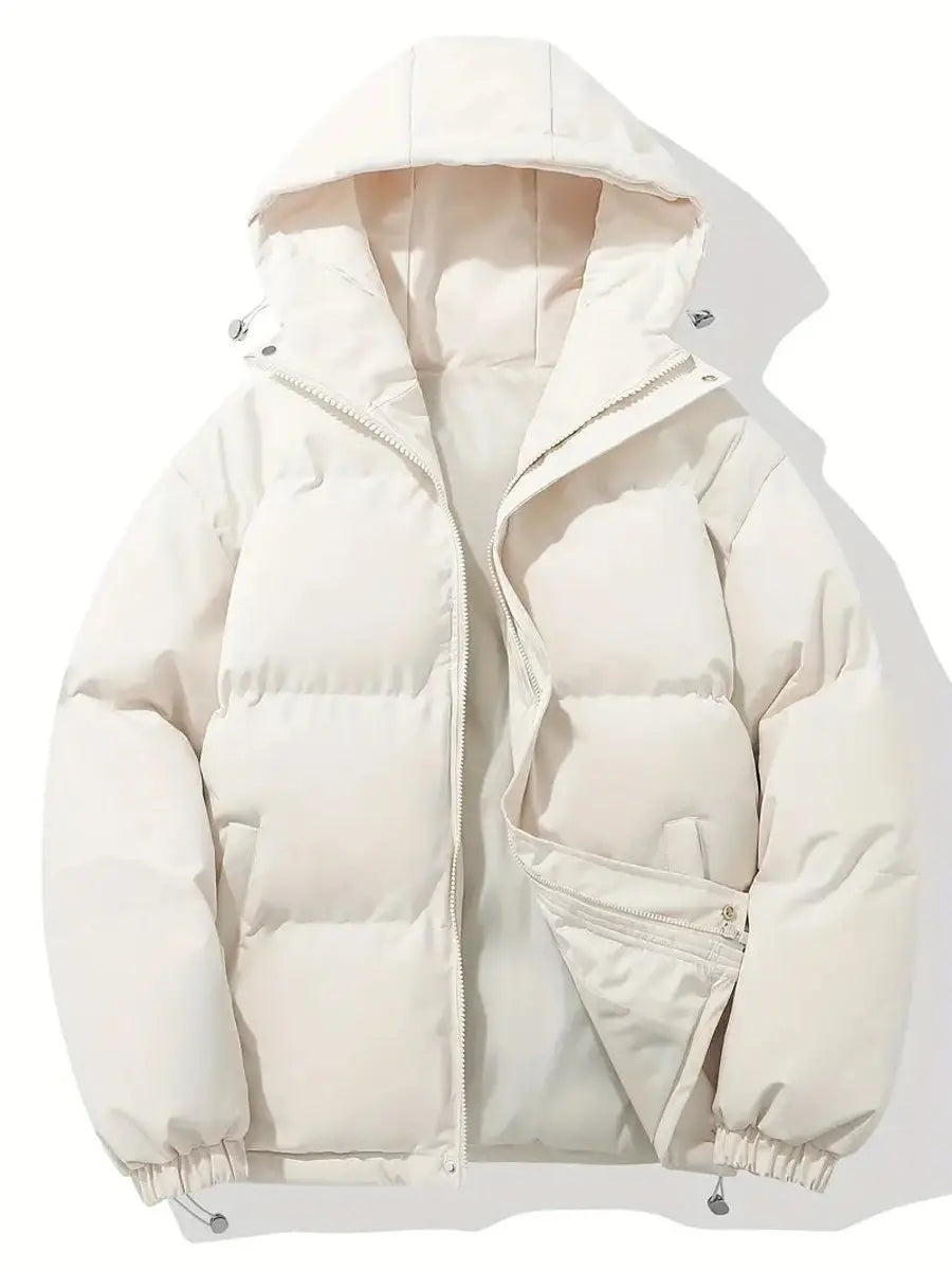 Lorna hooded zip up puffer jacket – image 3